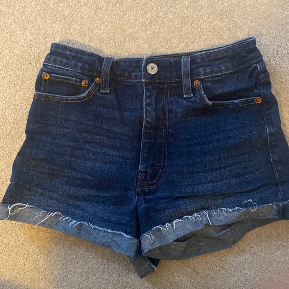 Abercrombie and Fitch High Rise Jean Short